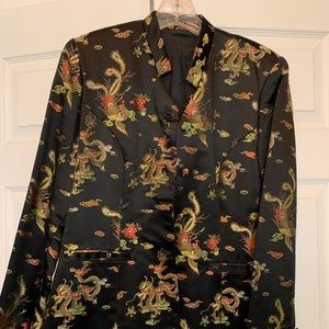 Embroidered Silk Jacket